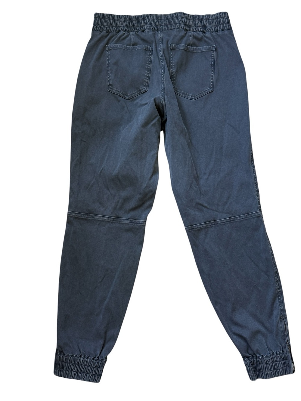 SPANX Plus Size Stretch Twill Utility Jogger Pants Gray Tapered Cargo 1X Travel - Picture 15 of 16